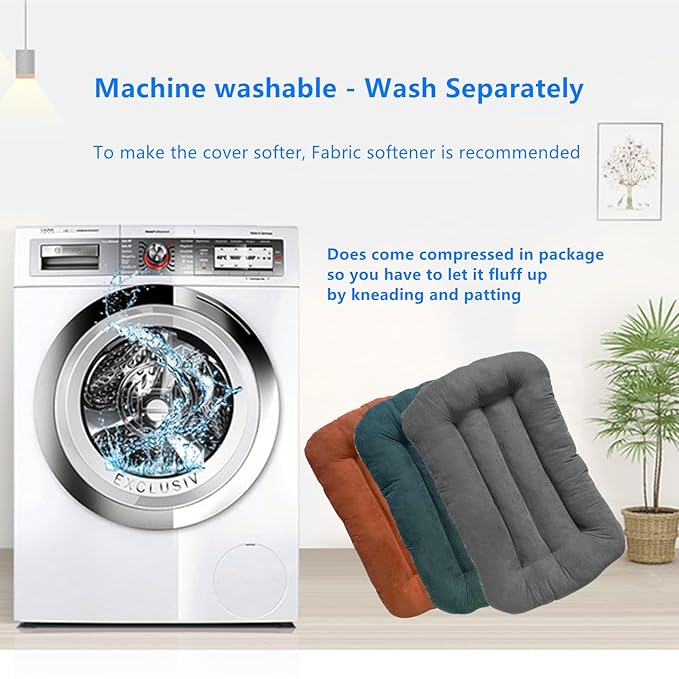 Baby Lounger for Newborns,Baby Nest & Floor Cushion,Soft Cotton,Portable Diaper Changing Pads for Boys & Girls 0-12 Months (Peacock Green)