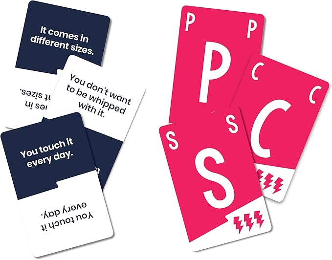 Slingz - The Quick and Hilariously Spicy Categories Card Game | 2-7 Players | for Adults, College Students, Game Nights, Parties and More | by The Darker Side Games