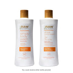 RAW SUGAR Simply Body Wash - Raw Coconut + Mango, Moisturizing & Soothing Bath & Shower Gel, Sulfate-Free, Paraben-Free & Vegan (Pack of 3)