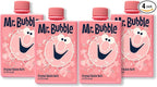 Mr. Bubble Original Bubble Bath, Bubblegum Scent, 8 oz Retro Bottle, 4-Pack