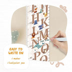 Customize Name Growth Chart Wall, Cute Letters Canvas Height Chart for Kids, Height Indicator Tape Ruler Growth Chart Decor, Toddler Room Decoration, Baby Measuring Board