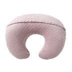 Baby Nursing Pillow and Body Positioner with Premium Slipcover for Breastfeeding for Baby Boys and Girls, Feeding Pillow with Breathable Comfortable Pillowcase (Sepia Rose)