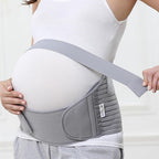 NeoTech Care Pregnancy Support Maternity Belt, Waist/Back/Abdomen Band, Belly Brace (Size XL, Grey Color)