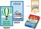 Creanoso US Schools and Learning Flash Cards Series (2-Deck)