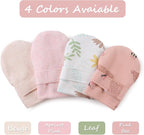 Newborn Baby Mittens Infant No Scratch Gloves Cotton Mitts for Baby Girls Boys