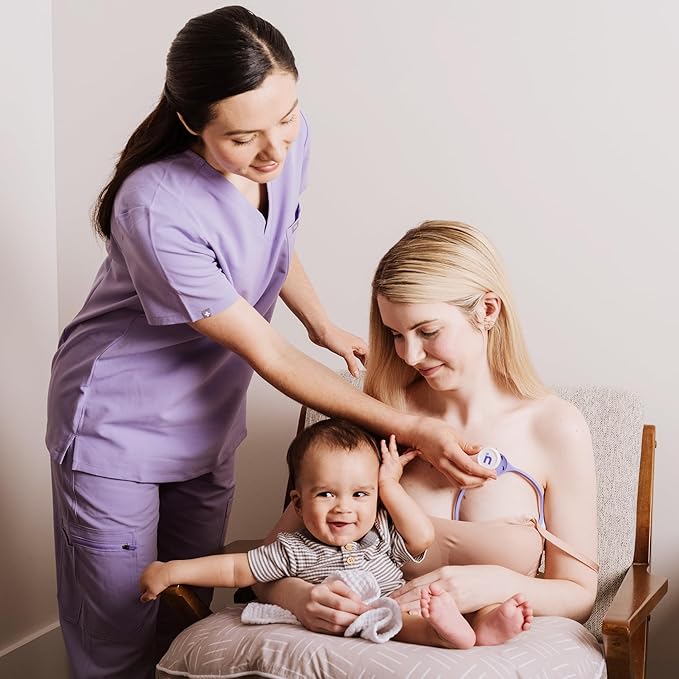 nfant | Breast Feeding | Thrive Breast | First-of-Its-Kind Real-Time Milk Flow Indicator | Feeding Monitor | nfant – Take The Guesswork Out of Feeding | Measure. Track. Thrive.