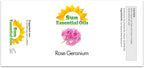 Sun Essential Oils Rose Geranium Essential Oil 2 Fluid Ounces - Rose Geranium Oil for Aromatherapy