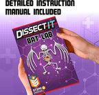 Dissect-It Simulated Synthetic Lab Dissection Toy, STEM Projects for Kids, Animal Science, Biology, and Anatomy Home Learning Kit, Bat