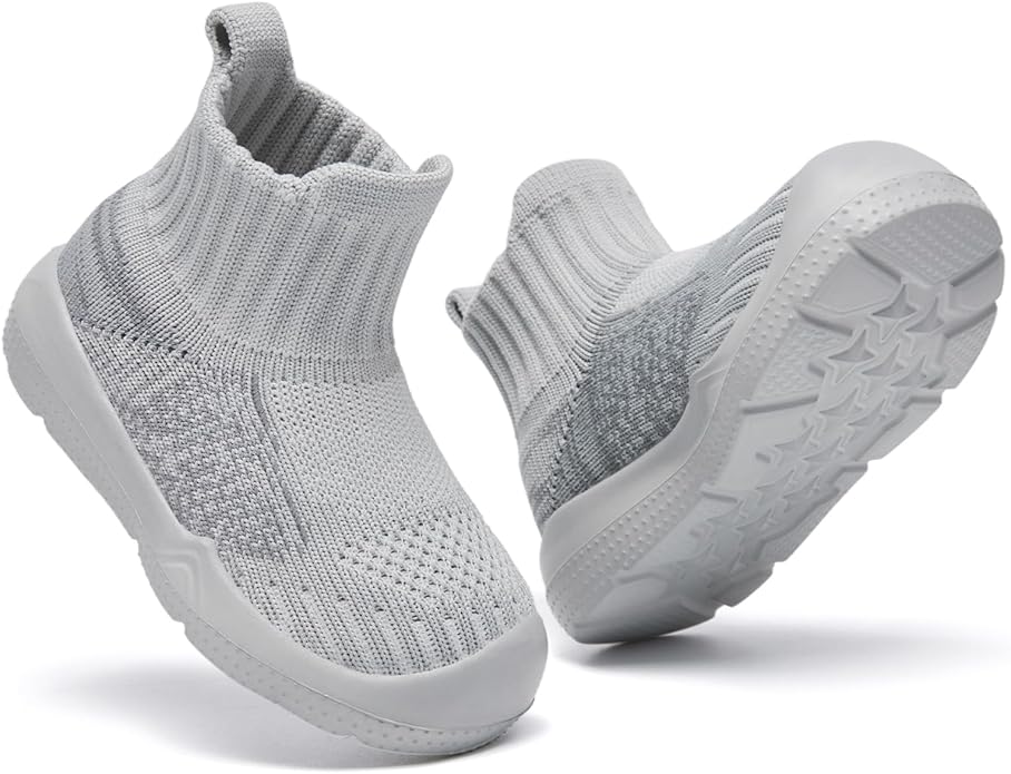 MORENDL Toddler Sock Shoes Baby Walking Shoes Infant Slippers Boys & Girls Non-Slip Sneakers