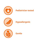 Amazon Basics Night-Time Baby Bath, Lightly Scented, 13.6 Fl Oz (Pack of 1) (Previously Solimo)