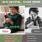 Vvinca Walkie Talkies for Kids Rechargeable 3 Pack, Army Toys for Boys Girls Ages 3-13 Outdoor Military Camping Toy Birthday Gift, Walkie-Talkie 3KM Long Range 2 Way Radios 22 CH with Flashlight