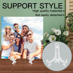 Generic Custom Clocks for Walls Personalized Clocks with Photo Text Logo That PVC Customized Round Silent Clock for Living Room Wedding Friend Family Lover, 12inch-30cm