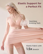 Momcozy CoolFit Nursing Bras for Breastfeeding, Ultra Stretch Seamless Jelly Strip Maternity Bra, Cooling Wireless