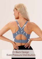 Angelhood Nursing Bras for Breastfeeding, Ribbed Nursing Sports Bra Yoga Maternity Bras Pregnancy Sleep Bralette