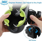 Accmor Stroller Cup Holder with Phone Holder, Bike Cup Holder, Universal Cup Holder for Uppababy Nuna Doona Strollers, 2-in-1 Cup Phone Holder for Stroller, Bike, Wheelchair, Walker, Scooter