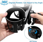 Accmor Universal Cup Holder, Stroller Cup Holder, 360° Rotatable Large Caliber Designed Bottle Holder for Stroller, Bike, Wheelchair, Walker, Scooter
