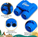 Libima 24 Pcs Toy Binoculars for Kids with Neck String, 3.74x2.56'' Novelty Binoculars Bulk for Age 3-12 Years Bird Watching, Camping Party Favor for Safari, Jungle, Explorer, Themed Birthday Party