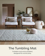 Foldable Baby Tumbling Mat – Foldable Kids Play Mat | Durable, Stylish, and Cushioned Design