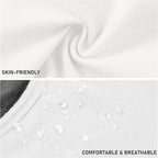 BATTEWA Incontinence Underwear for Women Washable, Leak Proof Underwear High Waist Cotton,Bladder Leakage 50ML (5White, 4X-Large, 5 Pack)