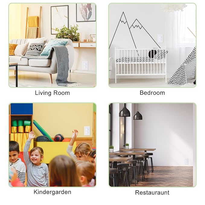 Outlet Covers Baby Proofing White - PRObebi 38 Pack Plug Covers for Electrical Outlets, Child Proof Socket Covers, Baby Safety Products for Home, Office, Easy Insatllation, Protect Babies