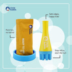 Uncle Bubble Blower for Kids and Toddlers, Set of 2 Mini Bubble Blower Makes Thousands of Bubbles Ease, Plastic Reduction Version