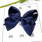 CÉLLOT Big Bows for Girls 40 PCS Grosgrain Ribbon Boutique 6 Inch Hair Bow Alligator Clips For Girls Teens Toddlers Kids in Pairs