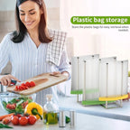 Foldable Bottle Drying Rack, Baby Bottle Drying Rack, Collapsible Cup Draining Holder, Retractable Reusable Storage Bag Dryer with Non-Slip Bottom - Stainless Steels