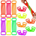 12 Pack Stretchy Strings Fidget Toys, Stretchy Fidget Sensory Toys Stress Relief Anxiety Calming Toys for Autistic Kids Boys Adults Classroom Prize Treasure Box Birthday Christmas Party Favors Gifts