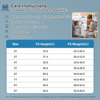 MooMoo Baby Potty Training Underwear 10 Packs Absorbent Toddler Training Pants for Boys and Girls Cotton Pee Pants 2T-9T