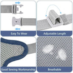 Accmor Toddler Harness Leash+ Reflective Anti Lost Wrist Link, Cute Dinosaur Kids Harness with Leash, Collapsible Child Harness Baby Leash Walking Wristband Protector Belt for Boys Girls Outdoor