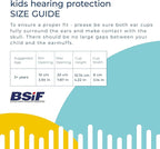 BANZ Kidz Earmuffs 2 Years & Older - Loud Noise Cancelling Kids Headphones & Toddler Ear Muffs, Size Adjustable