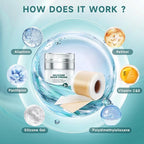 Advanced Silicone Scar Cream and Scar Sheets, Professional Scar Repair Kit for Surgical Scars, Stretch Marks, Old and New Scars