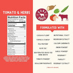 Serenity Kids 6+ Months Grain Free Puffs Toddler & Baby Snack | No Added Sugar, Gluten & Rice Free, Allergen Free | Made with Organic Cassava, Veggies, and Herbs | Tomato & Mushroom | 1 Count