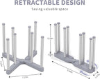Baby Bottle Drying Rack, Reusable Bag Drying Rack, Water Bottle Drying Rack, Collapsible Drying Rack for Cups, Mugs and Glass, Sports Bottle Drying Rack