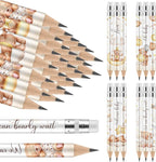 Tinlade 60 Pcs Bear Baby Shower Golf Pencils with Erasers Small Kids Sharpened Mini Pencils for School in Bloom Baby Shower Supplies