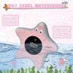 TKY Baby Bath Thermometer with Floating Toys - Digital Water & Room Temperature Monitor, Rechargeable Thermometer with Alerts for Newborn Bath Essentials, Infant Safety