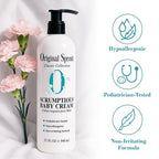 Original Sprout Scrumptious Baby Cream, Gentle Moisturizing Cream for Dry, Sensitive Skin & Diaper Rash, Non-Greasy Baby Lotion with Zinc Oxide & Calendula for Face & Body, 32 fl oz