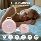 Portable White Noise Sleep Sound Machine for Home and Travel. Perfect for Your Sleeping Baby with a dimmable Night Light and Long Battery Life. Baby Essential Adult/Child Lock Feature.
