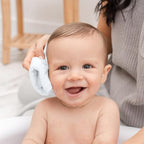 Comfy Cubs Muslin Baby Washcloths 6 Pack - Soft 6-Layer Cotton Wash Cloths for Sensitive Skin - 10"x10" Large, Gentle, Absorbent Infant Essentials for Newborn and Toddlers - White