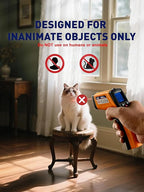 SMART JERRY - Infrared Thermometer Gun | Non-Contact Digital Temperature Gun with -58°F to 788°F Range for Cooking, HVAC | Industrial & Home Use | Instant-Read with Backlit Display