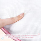 Summer Infant Car Seat Insert, 2 in 1 Baby Car Seat Head Body Support for Newborn Upgrade Mesh Baby Car Seat Insert Stroller Cushion for Boys Girls, Extra Soft and Breathable, Unicorn