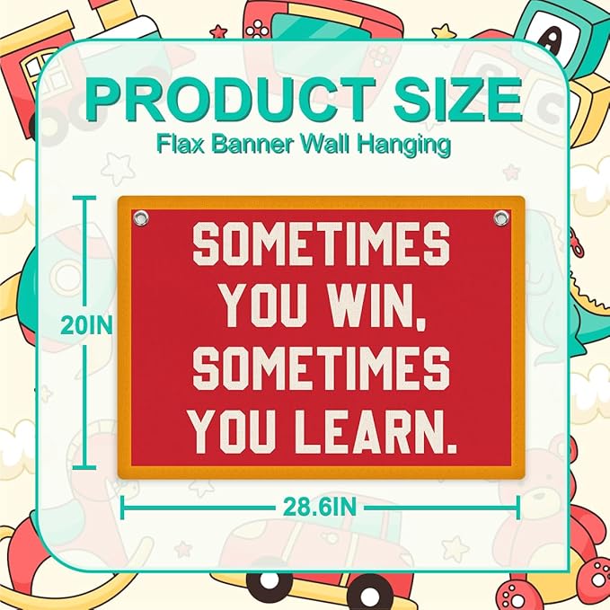 Inspirational Banner, Motivational Wall Decor, Positive Affirmations Wall Hanging, Vintage Banner Flag, Wall Flag Home Living Room Classroom Office Decor, Banner for Room