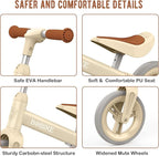 Toddler Balance Bike Toys for 1 to 4 Year Old Girls Boys Adjustable Seat and Handlebar No-Pedal Training Bike Best Gifts for Kids