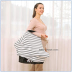 Car Seat Cover for Babies - Multi-use Carseat Canopy Cover, Car Seat Covers, Infant Boys and Girls Shower Gifts