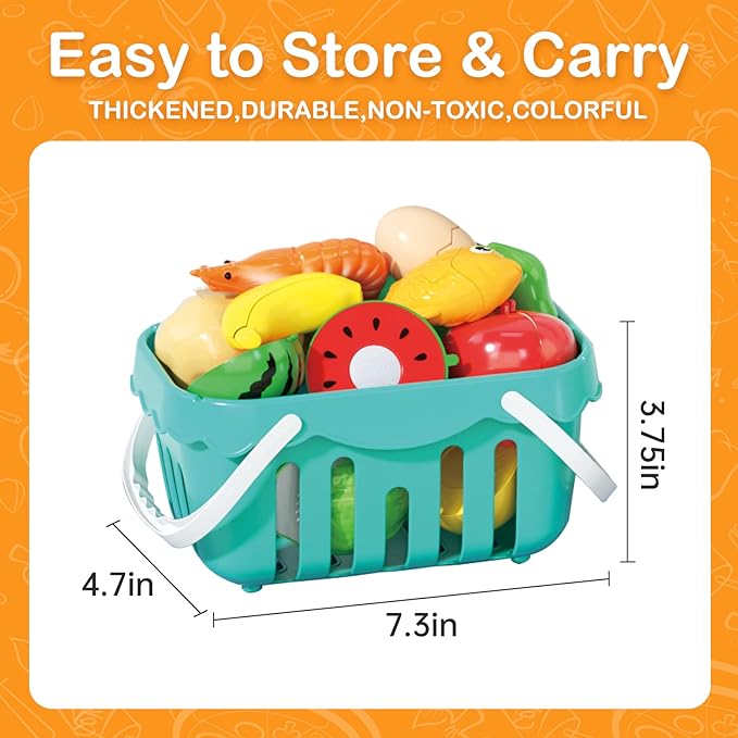 130Pcs Kitchen Playset, Toddler Pretend Cooking Play Pots, Pans, Utensils Cookware, Daily Food Fruit Veges, Shopping Storage Basket, Dessert, Prop Money, Learning Gift for Child (Pink)