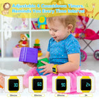 Potty Training Watch for Toddlers with Countdown, Magnetic Charging, Flashing Lights, Fun Music or Vibration Alerts - Waterproof Interactive Toilet Training Reminder for Boys & Girls Ages 2-9