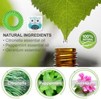 Mosquito Repellent Stickers 240 Pcs Natural Mosquito Patches for Kids and Adults with 5 Pack Individually Wrapped Mosquito Repellent Bracelets for Outdoor Camping Traveling Fishing