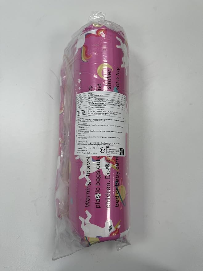 Toddler Booster Seat for Dining Table, Stronger Support Booster Seat for Table Washable 2 Safer Straps Non-Slip Bottom Portable for Kids Baby Increasing Cushion for Travel Home