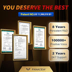 Meat Thermometer Digital Wireless, 800FT Long Range Bluetooth Cooking Thermometer, Food Thermometer for Remote Monitoring of Grill, Oven, Smoker, Air Fryer, Rotisserie, iOS & Android App