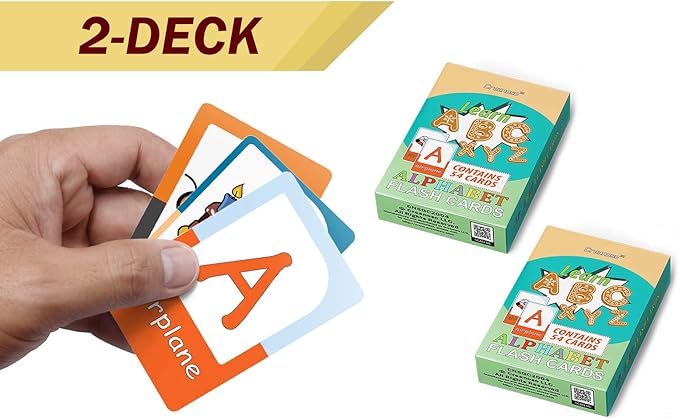 Creanoso US Schools and Learning Flash Cards Series (2-Deck)